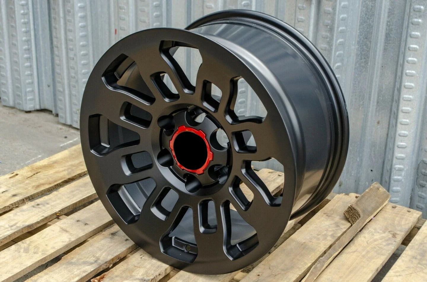 18" Satin Black Pro Style Wheels fits Toyota Tacoma 4Runner FJ Cruiser Tundra Sequoia Land Cruiser (set 4)