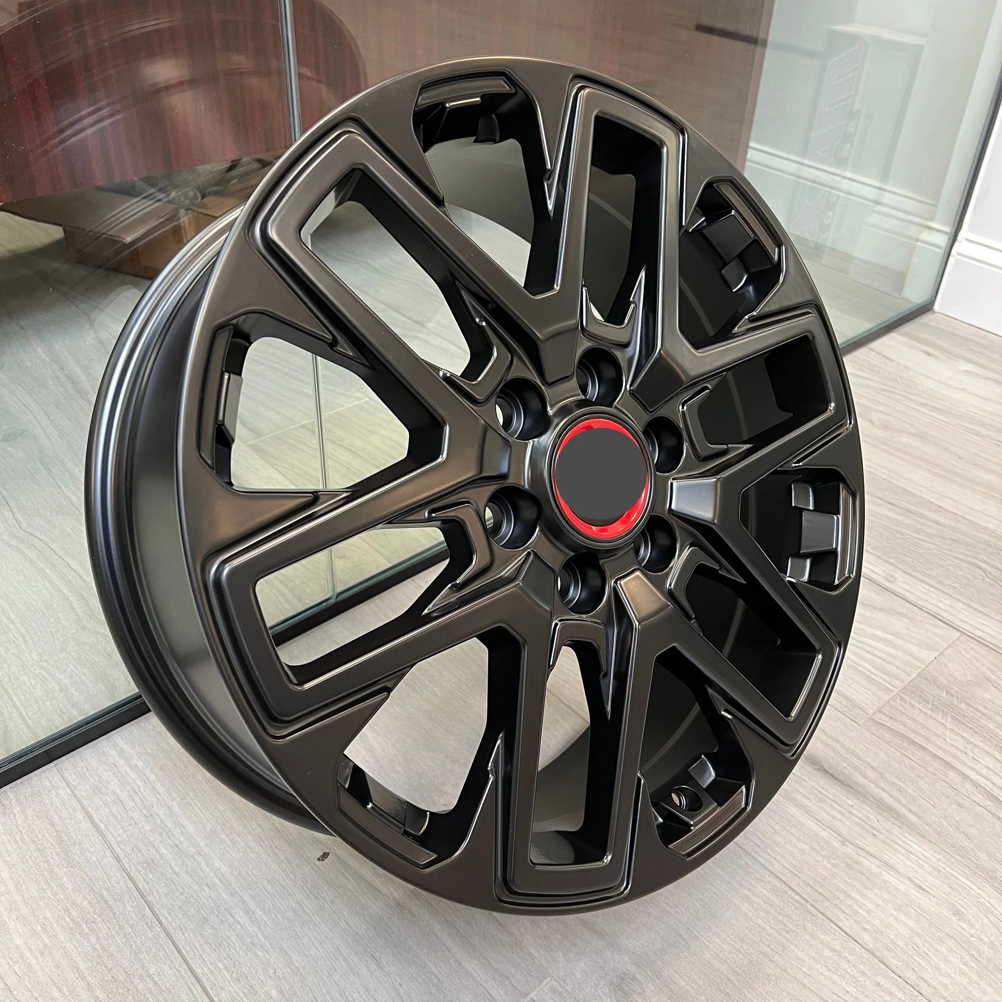 18" 2023 Black Pro Style Wheels fits Toyota Tundra Sequoia (set 4)