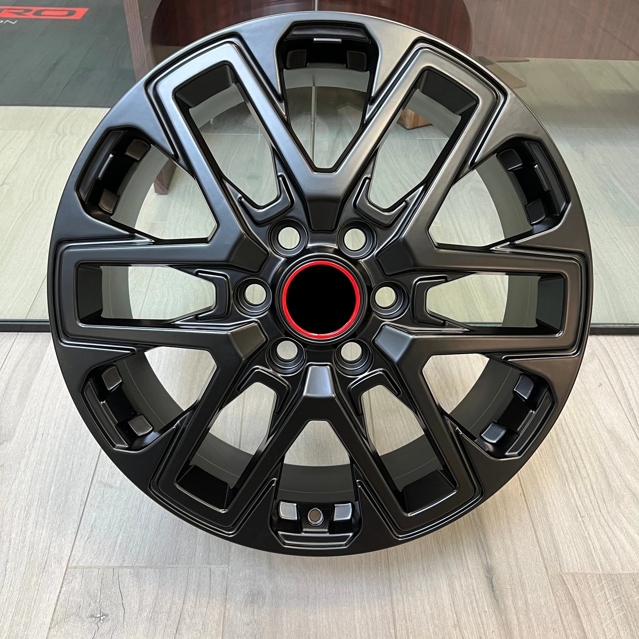 20" 2023 Black Pro Style Wheels fits Toyota Tundra Sequoia (set 4)