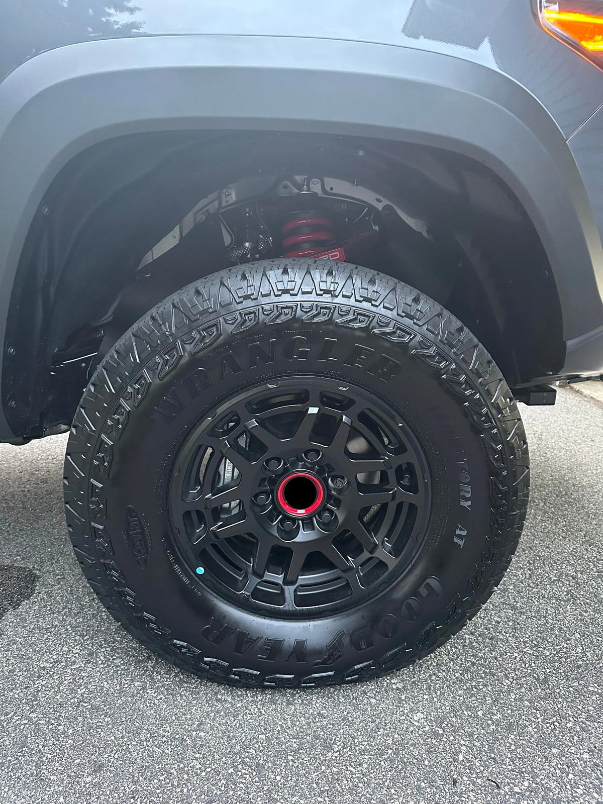 17" Black Pro Style Wheels fits Toyota Tacoma 4Runner FJ Cruiser Sequoia (set 4)