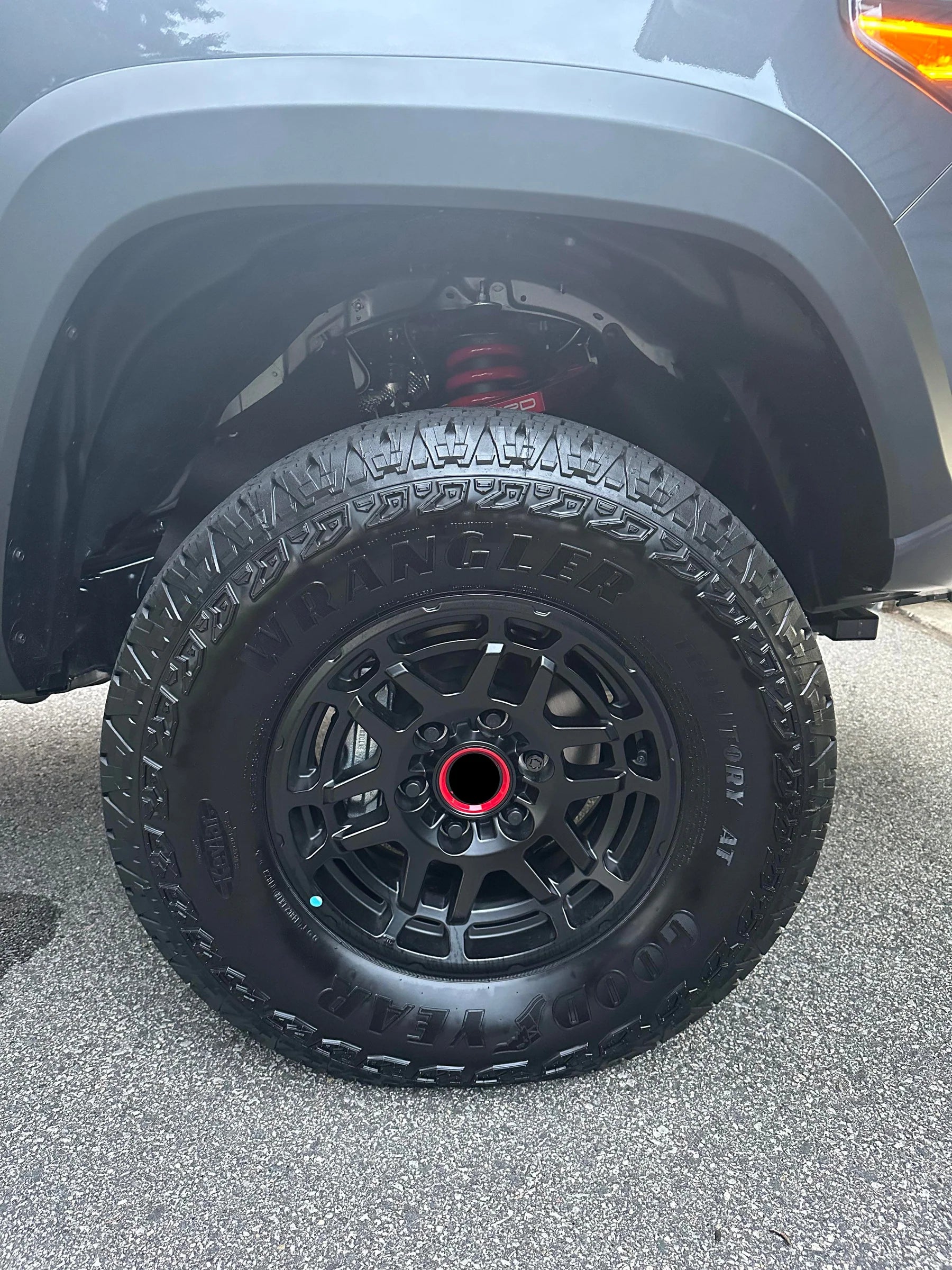 17" Black Pro Style Wheels fits Toyota Tacoma 4Runner FJ Cruiser Sequoia (set 4)