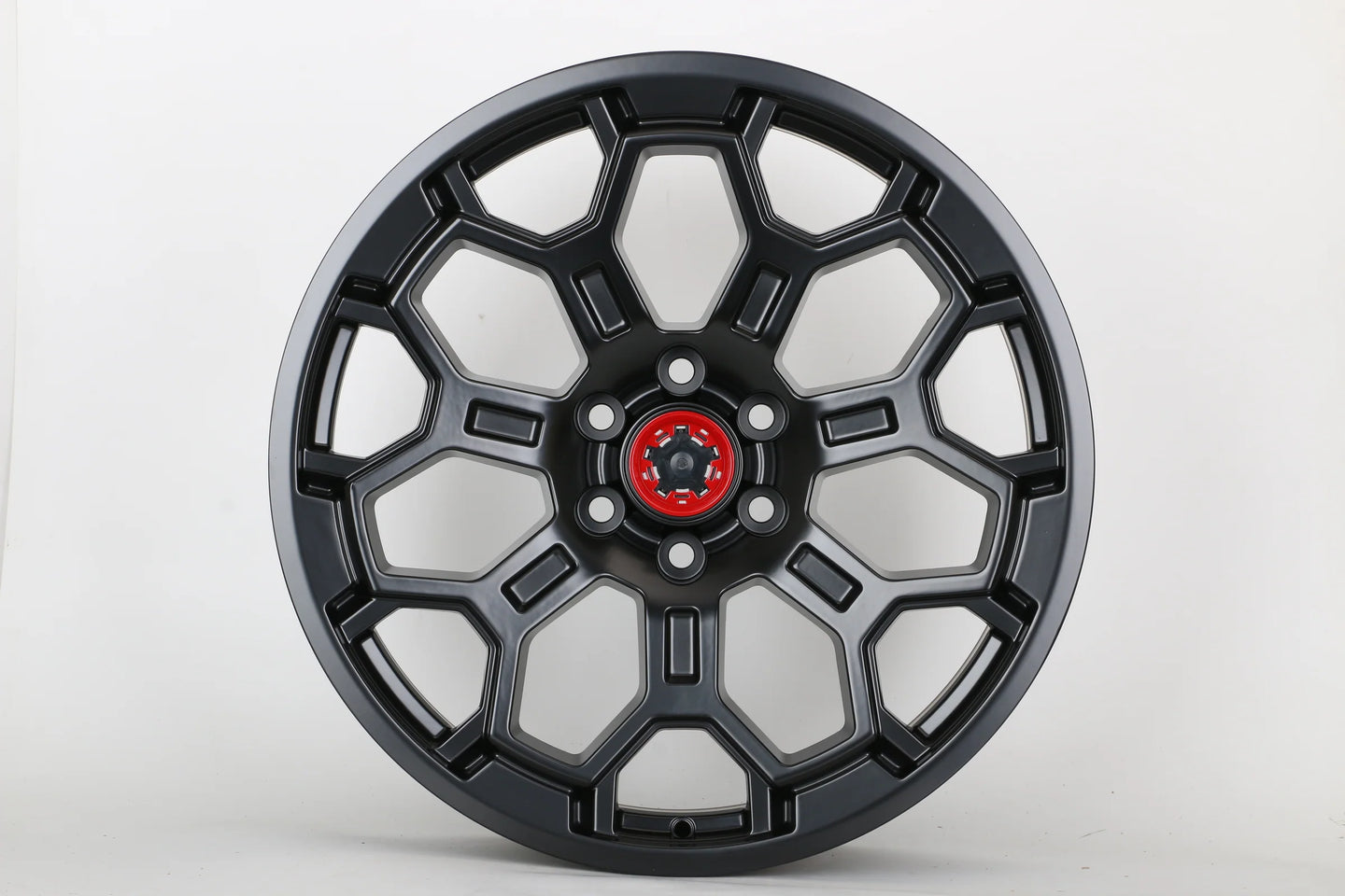 18" 2023 Satin Black Pro Style Flow Formed Wheels fits Toyota Tundra Sequoia (set 4)