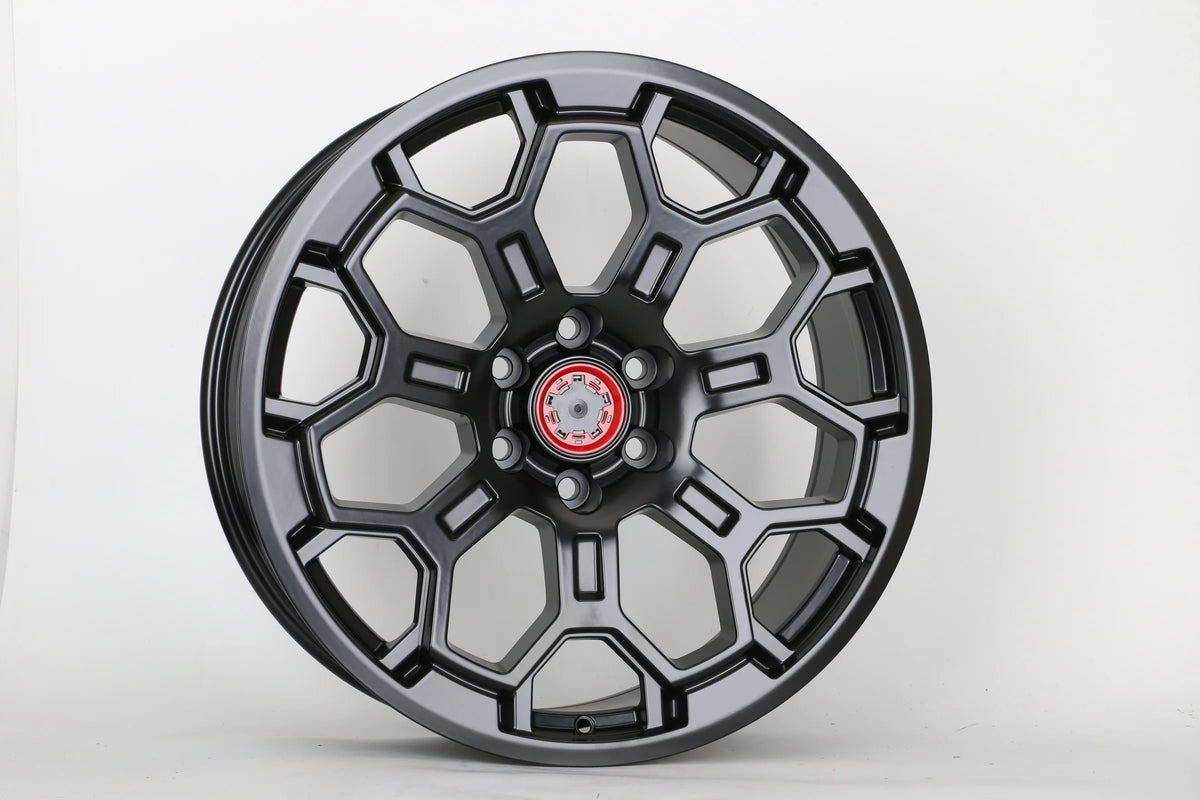 22" Black Pro Style Wheels fits Toyota Tacoma 4Runner FJ Cruiser Tundra Sequoia Land Cruiser (set 4)