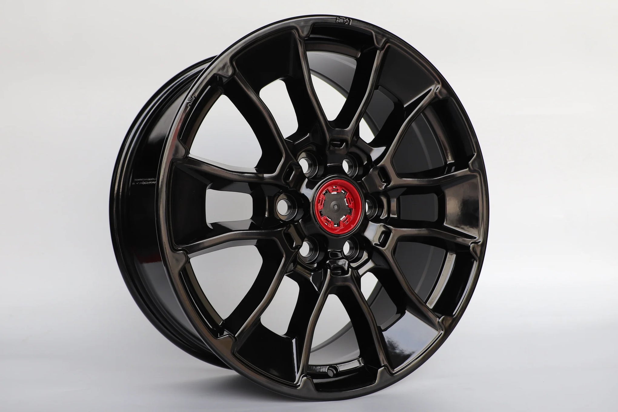 20" 2023 Black Pro Style Wheels fits Toyota Tacoma 4Runner FJ Cruiser Sequoia Land Cruiser (set 4)