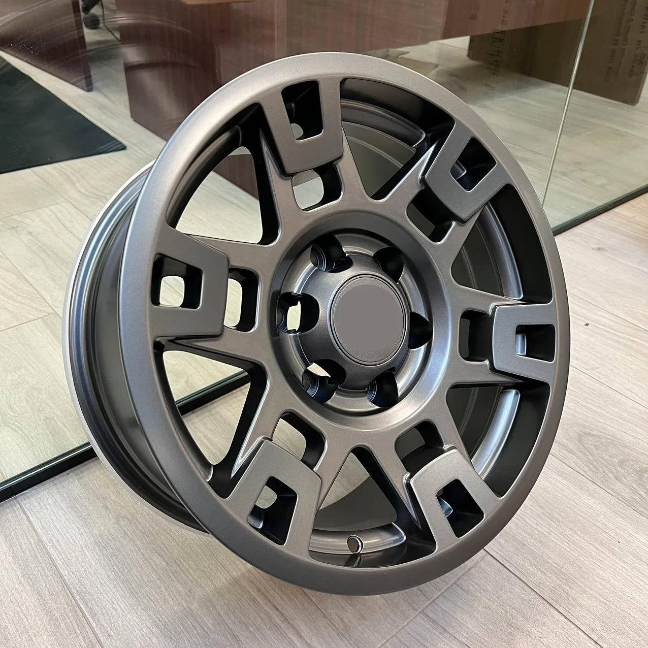 17 Inch Gunmetal Pro Style Wheels fits Toyota Tacoma 4Runner FJ Cruiser Land Cruiser (set 4)