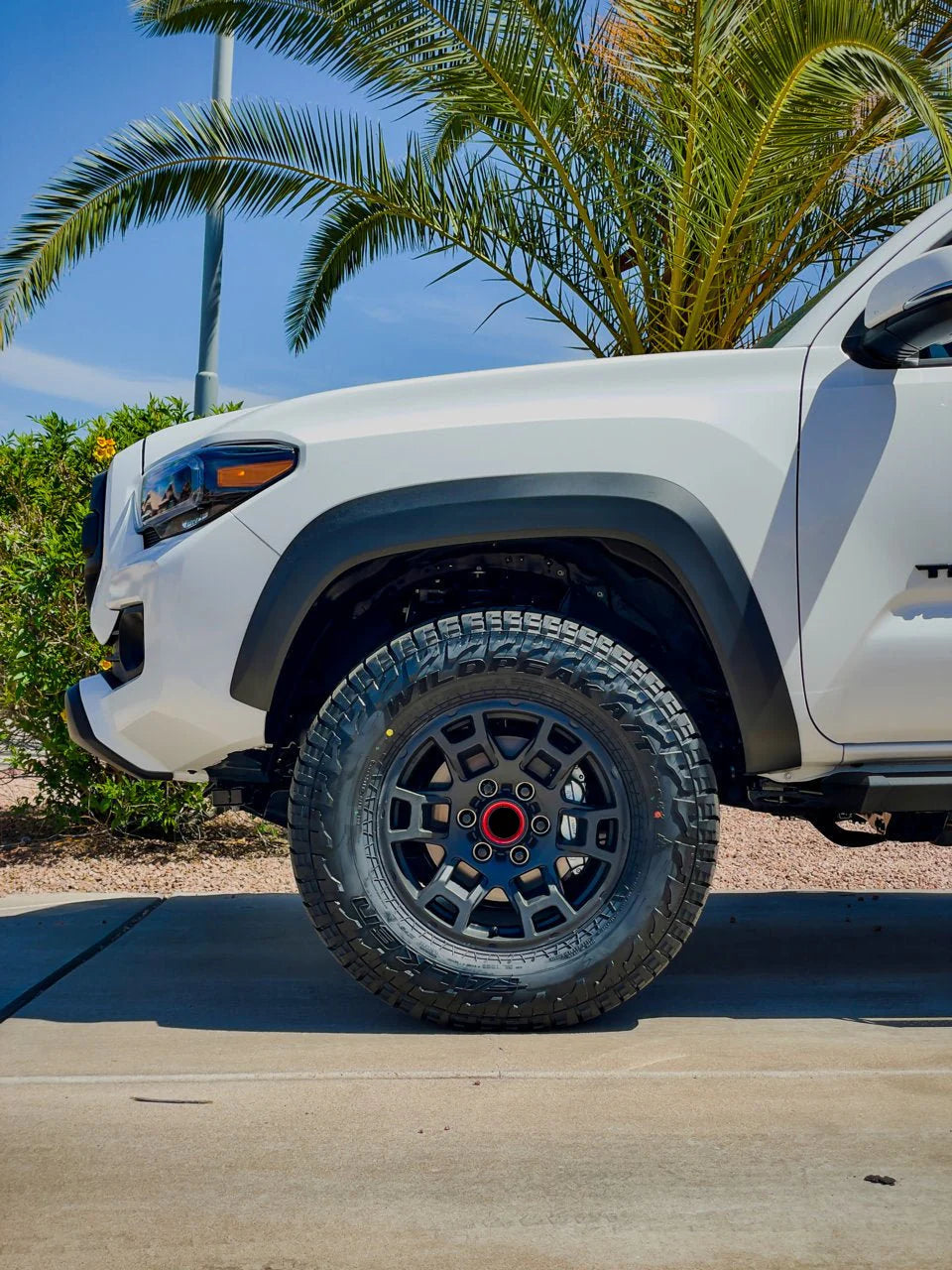 17" 2021 Black Pro Style Wheels fits Toyota Tacoma 4Runner FJ Cruiser Sequoia Land Cruiser (set 4)