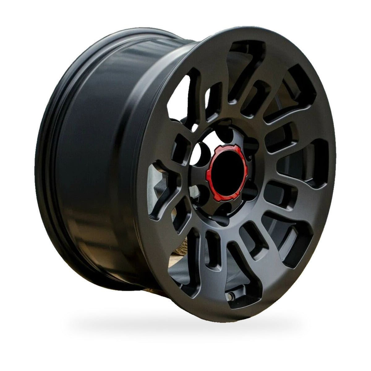 18" Satin Black Pro Style Wheels fits Toyota Tacoma 4Runner FJ Cruiser Tundra Sequoia Land Cruiser (set 4)