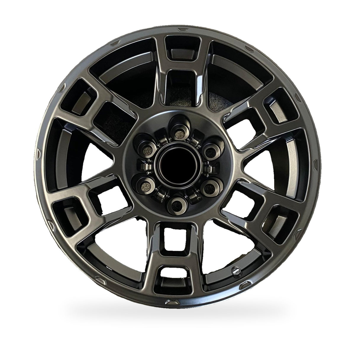 22" 2021 Black Pro Style Wheels fits Toyota Tacoma 4Runner FJ Cruiser Sequoia Land Cruiser (set 4)