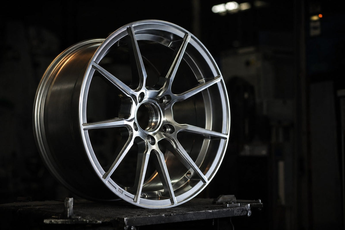 From forged blank to finished wheel.