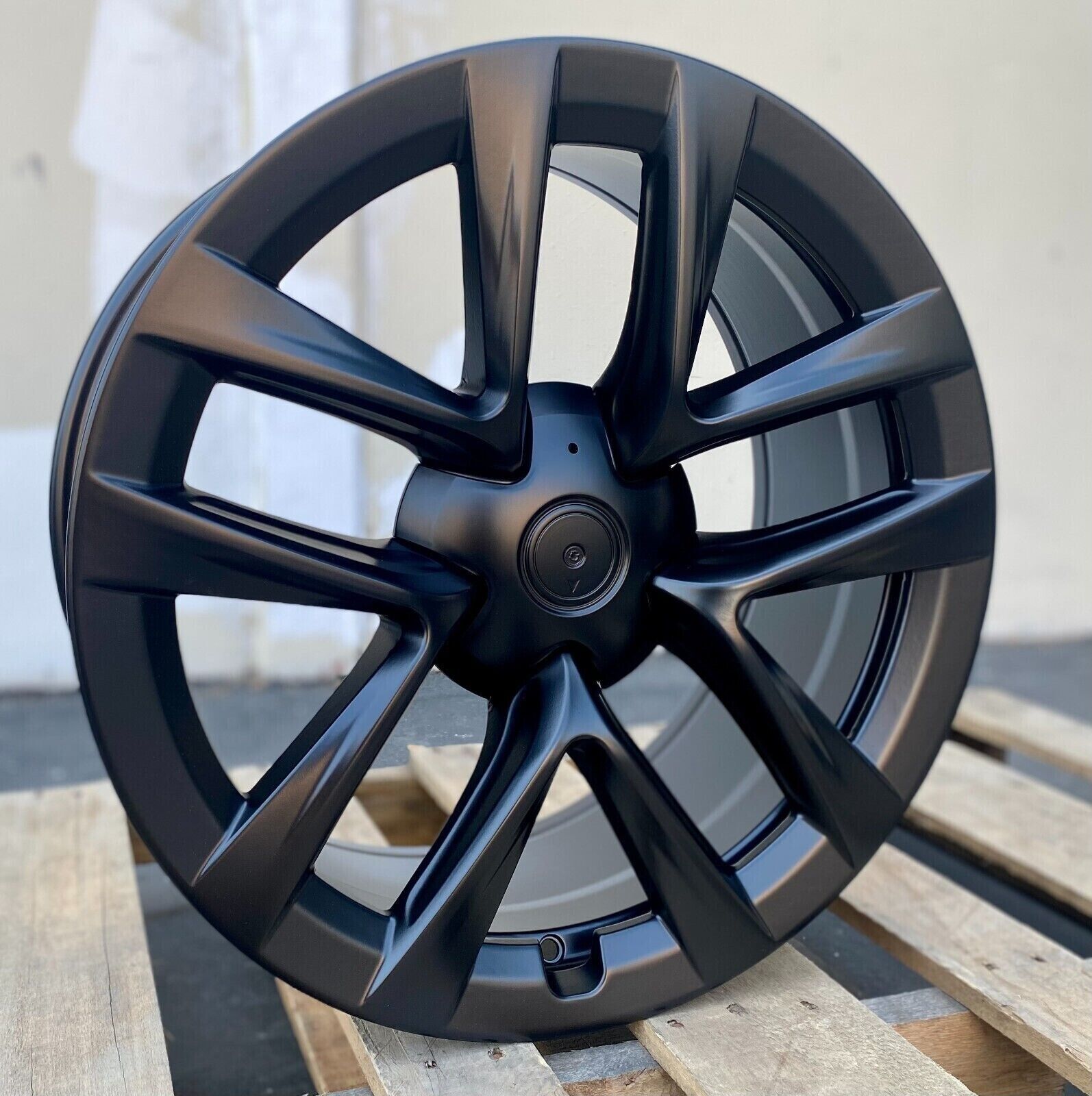 19" Wheels For Tesla Model S satin black