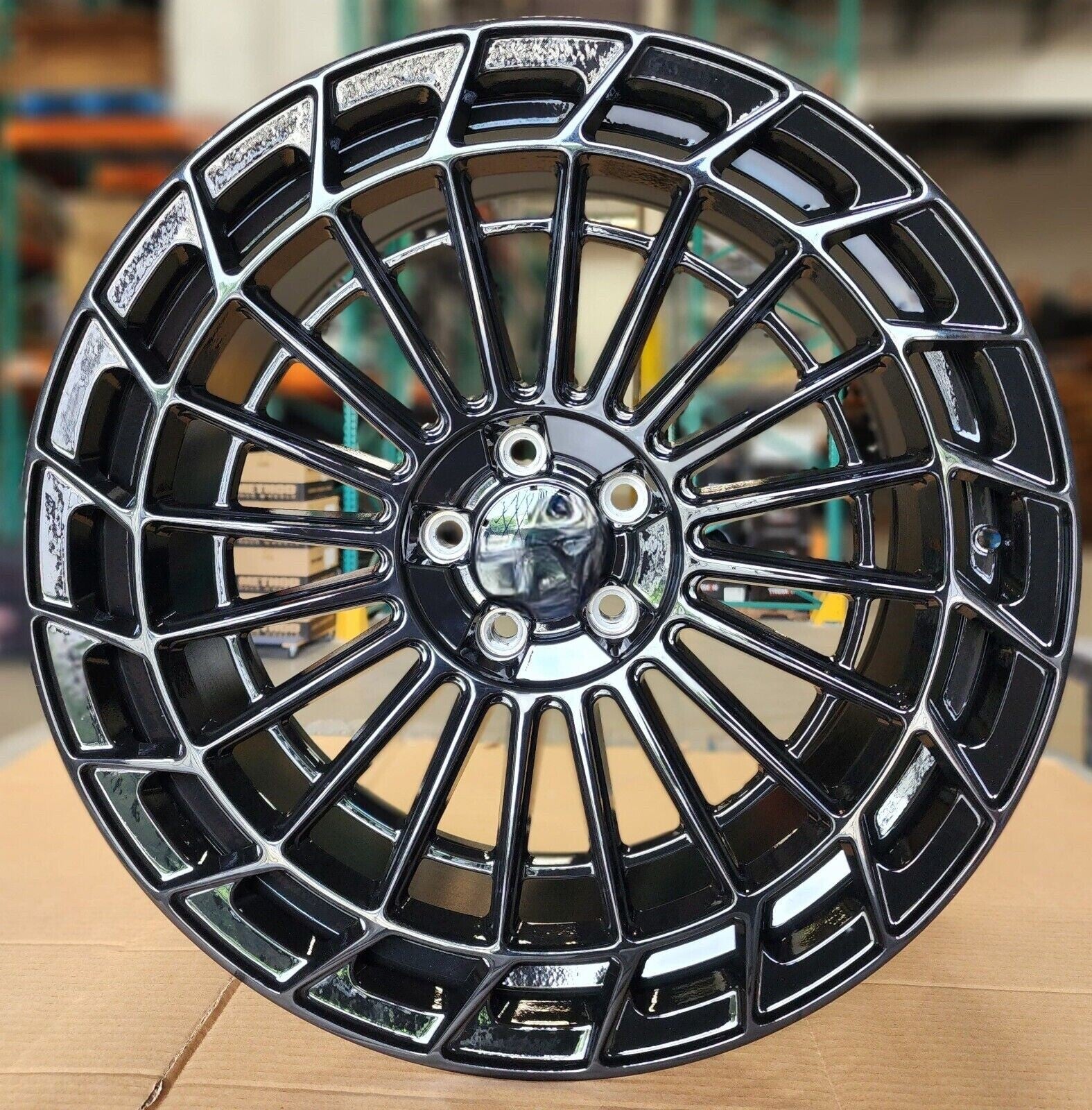20” gloss black wheels rims Tesla Model 3, Y 20x8.5 & 9.5