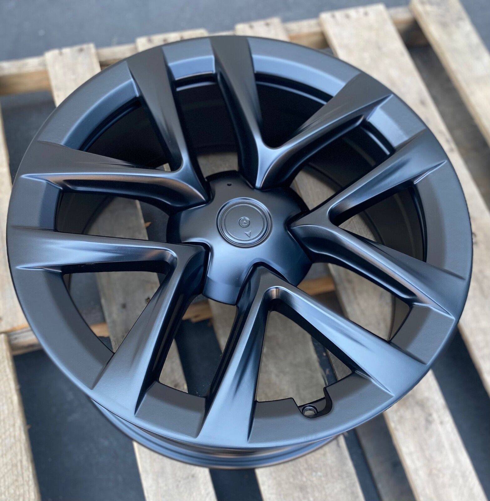 19" Wheels For Tesla Model 3 and Y satin black