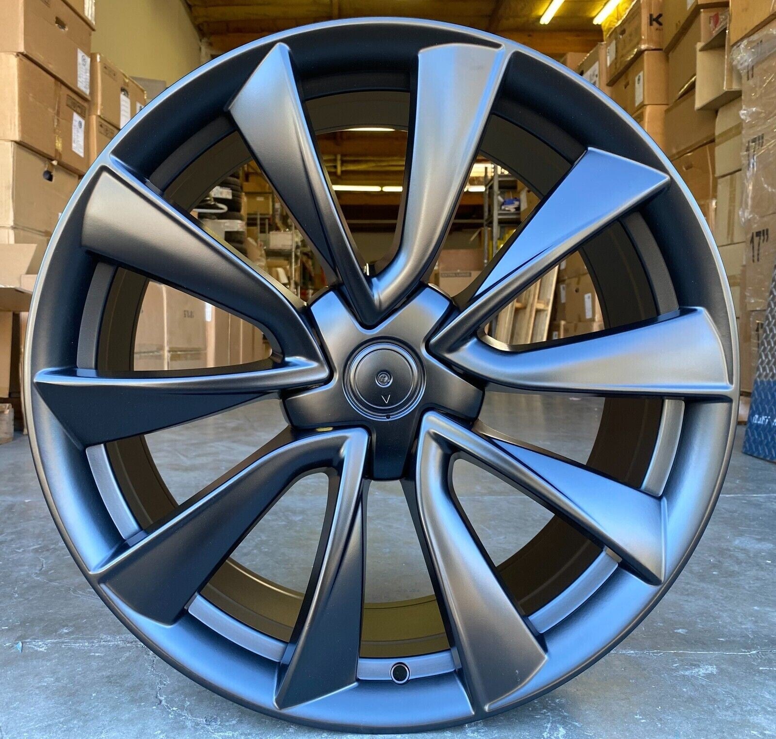Wheels For Tesla Model S 19" satin black