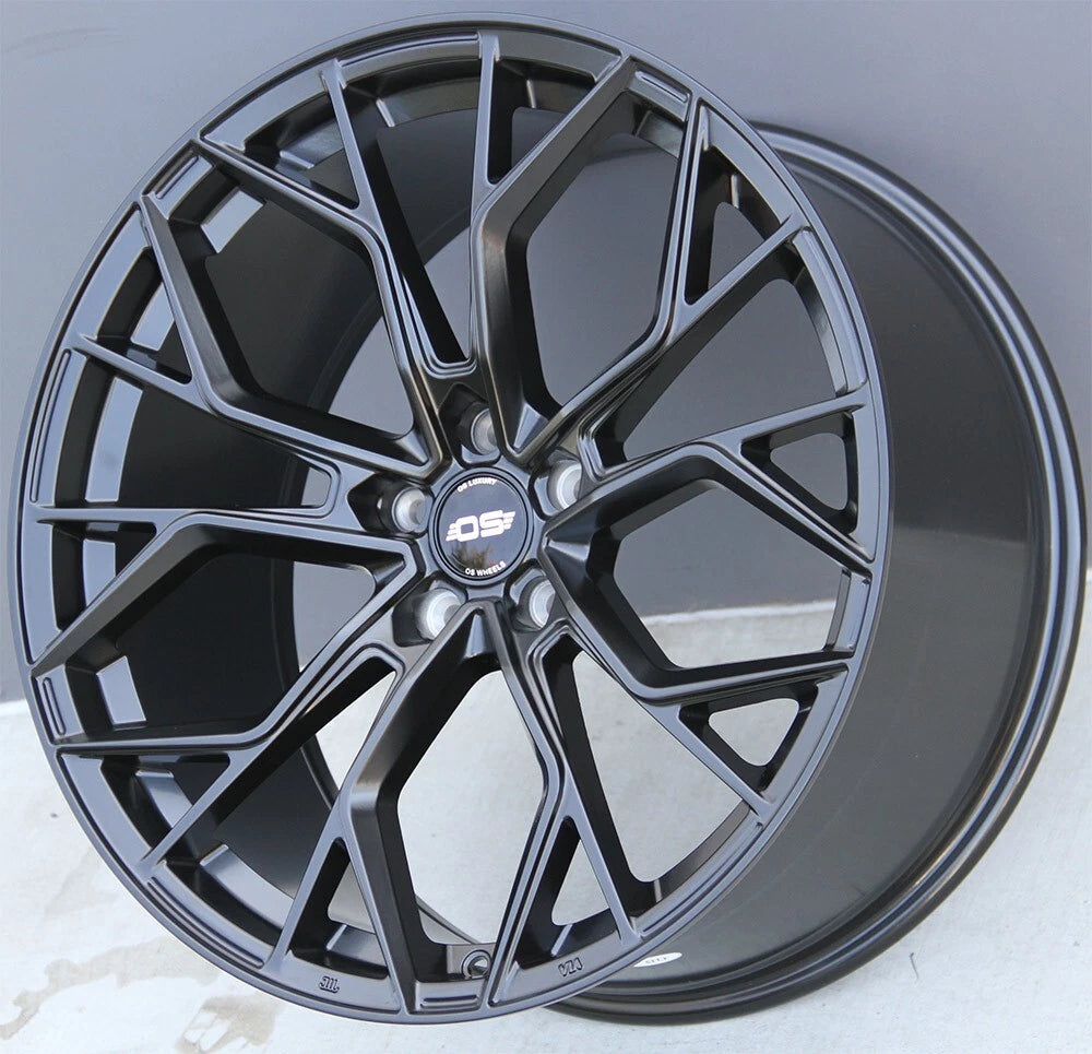 20” satin black wheels rims Tesla S 20x9 & 10