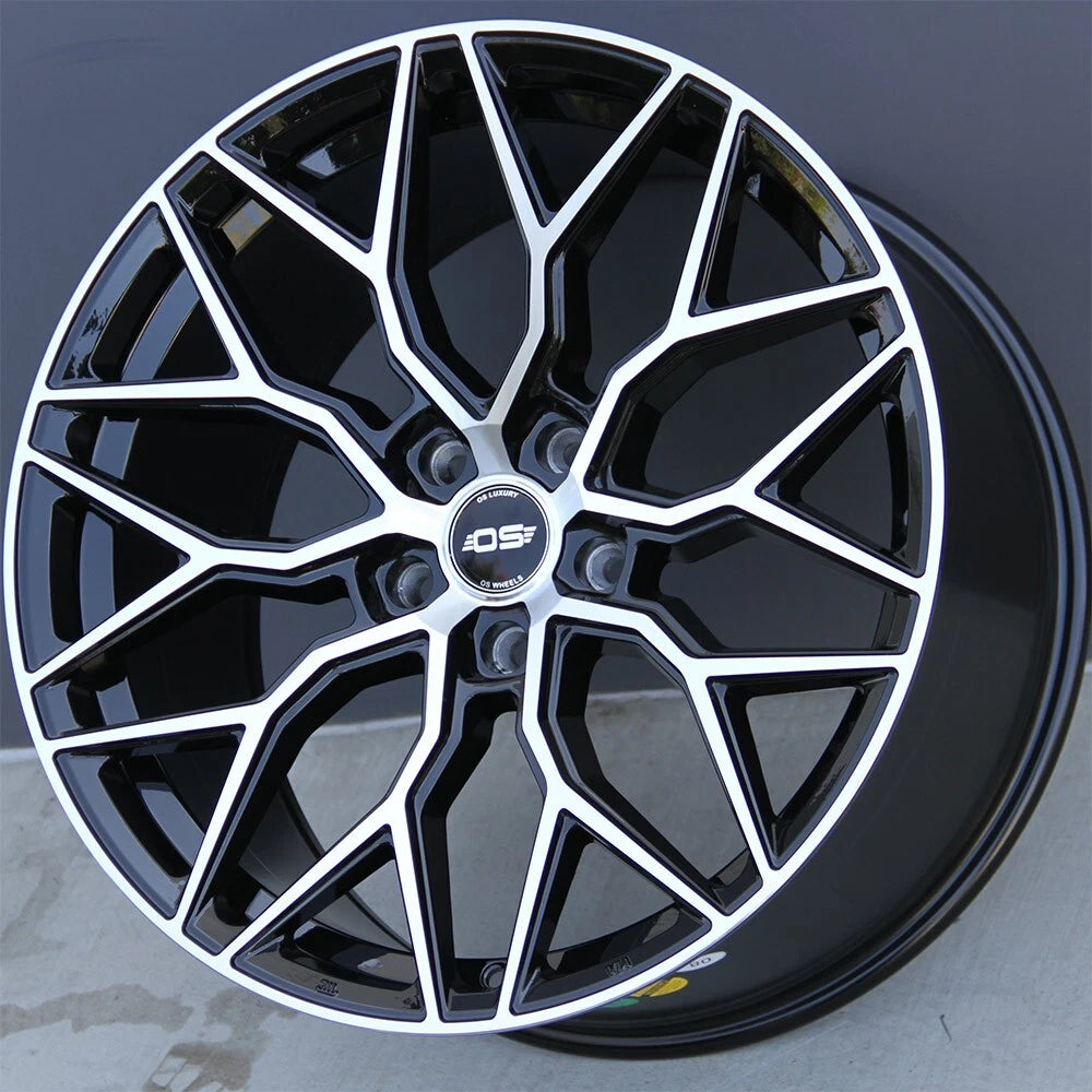 20” wheels rims Tesla S Gloss Black/Machined 20x9 & 10