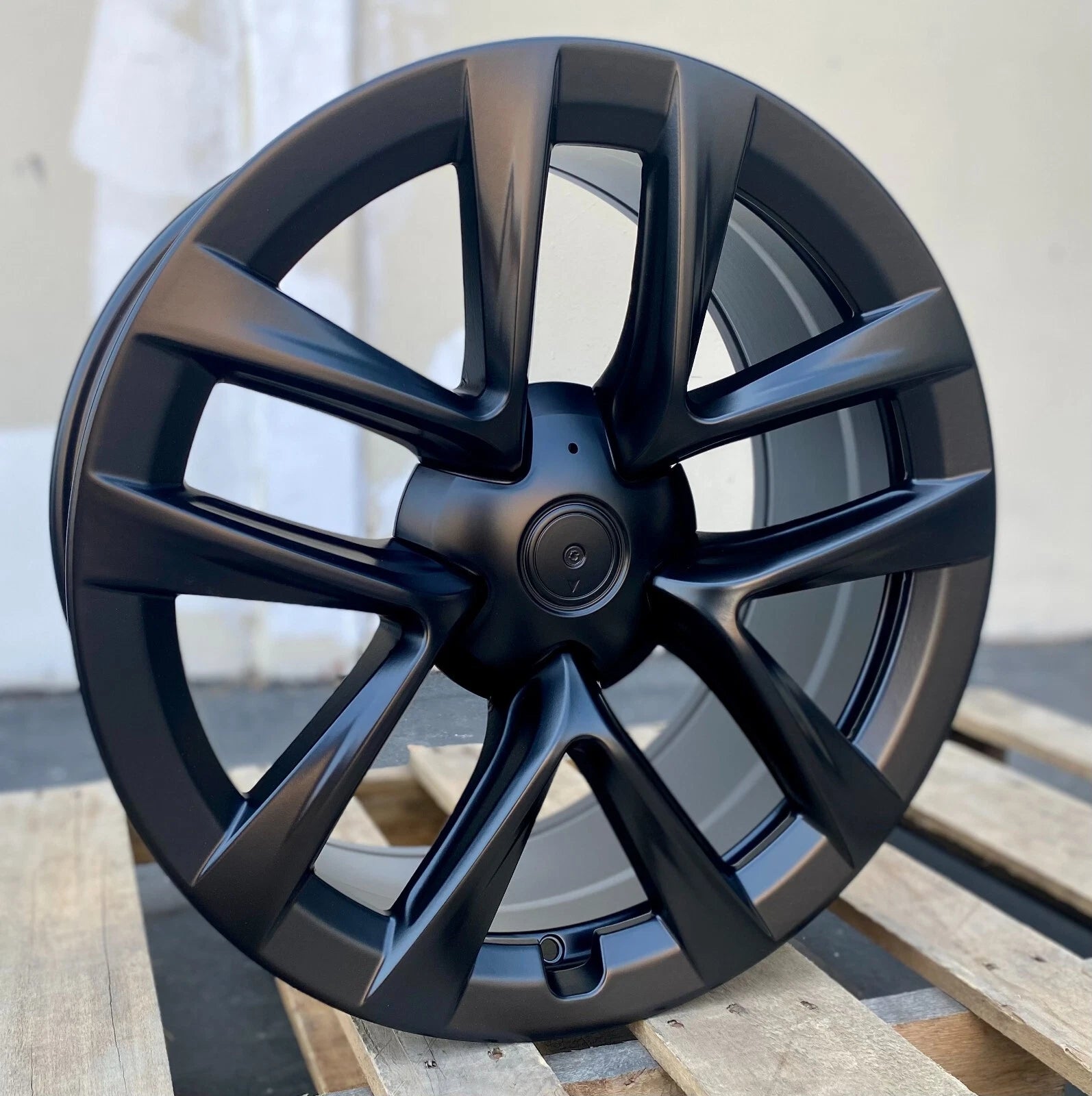 20” satin black wheels rims Tesla Model 3, Y 20x8.5 & 9.5