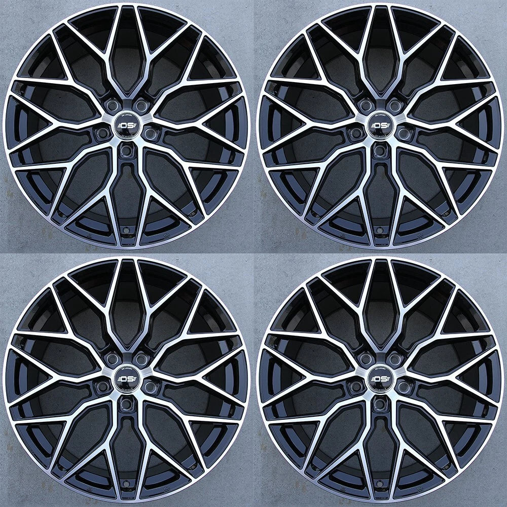 20” wheels rims Tesla S Gloss Black/Machined 20x9 & 10