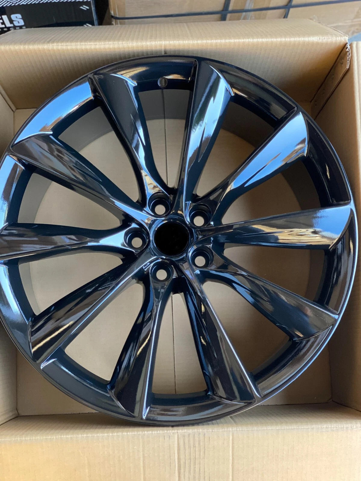 20” gloss black wheels rims Tesla Model 3, Y 20x9
