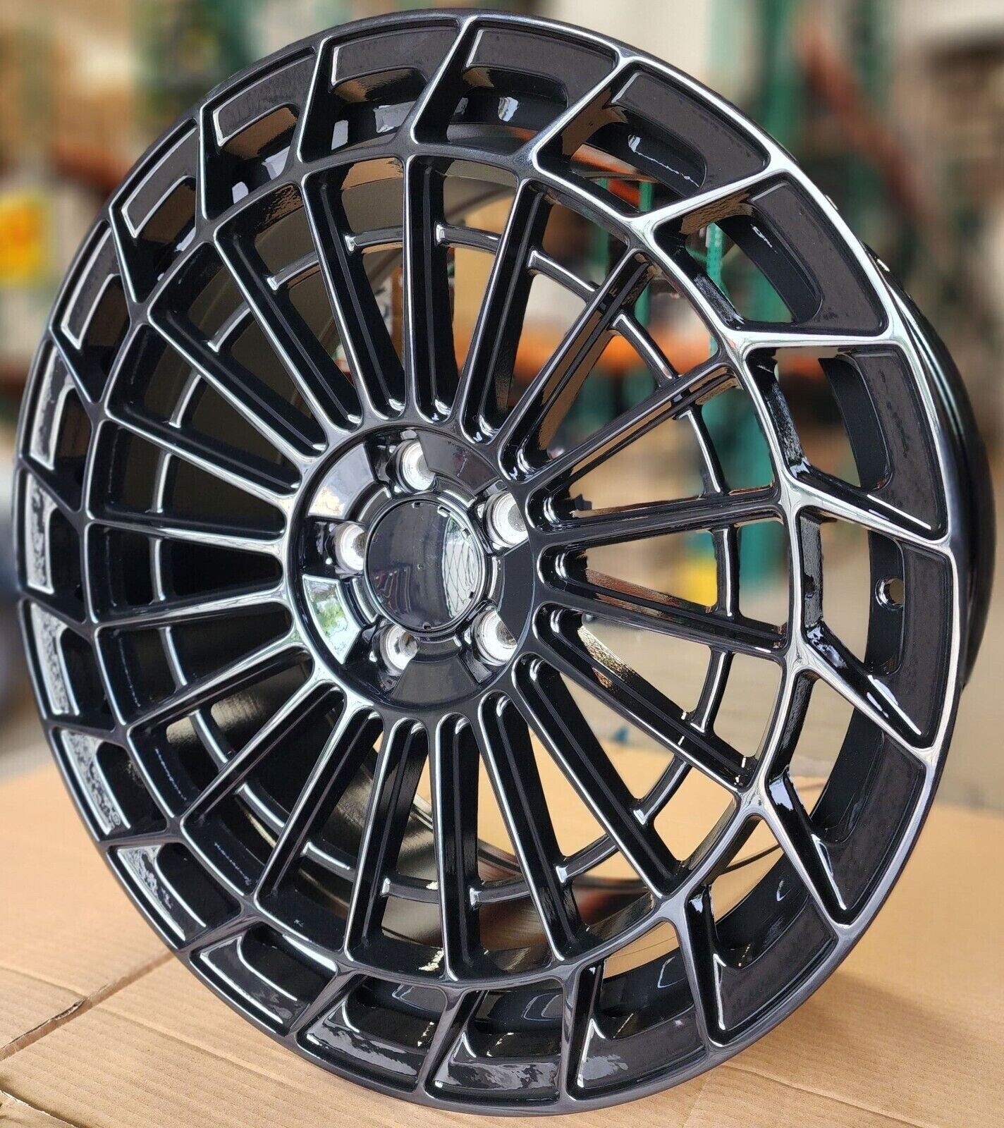 20” gloss black wheels rims Tesla Model 3, Y 20x8.5 & 9.5