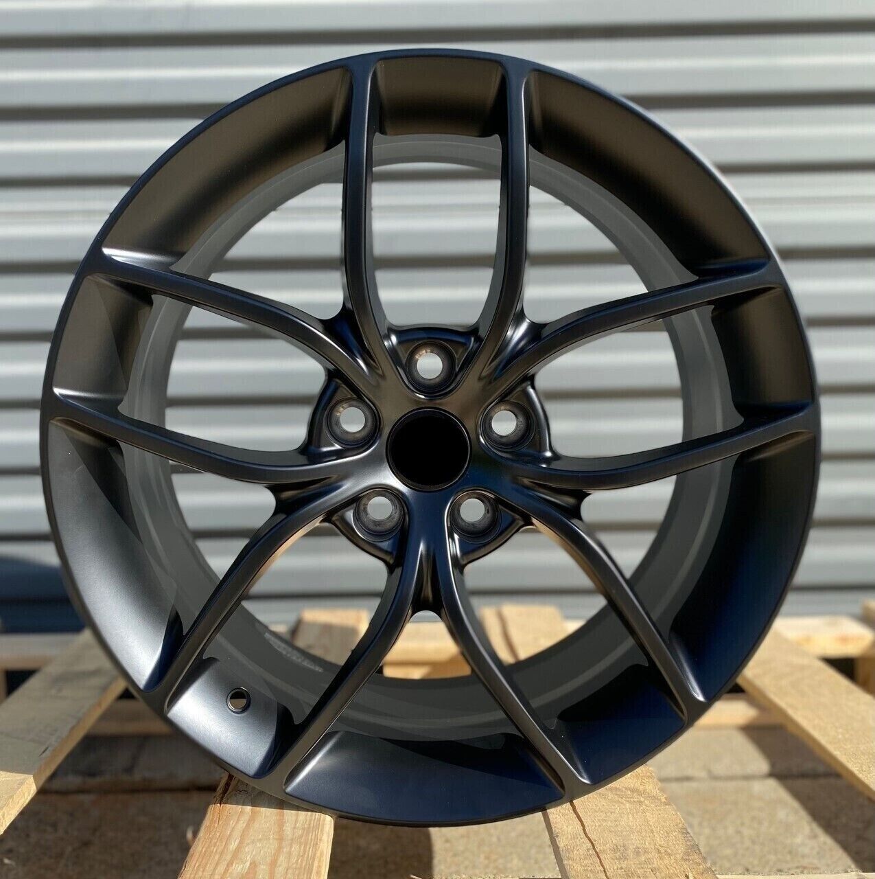 19" Wheels For Tesla Model 3 and Y 19x8.5 5x114.3 satin black rims