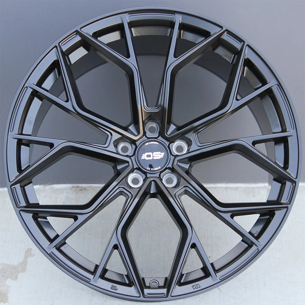 20” satin black wheels rims Tesla S 20x9 & 10